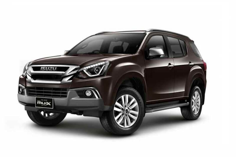 Isuzu India to Launch of MU-X SUV Front Side Profile