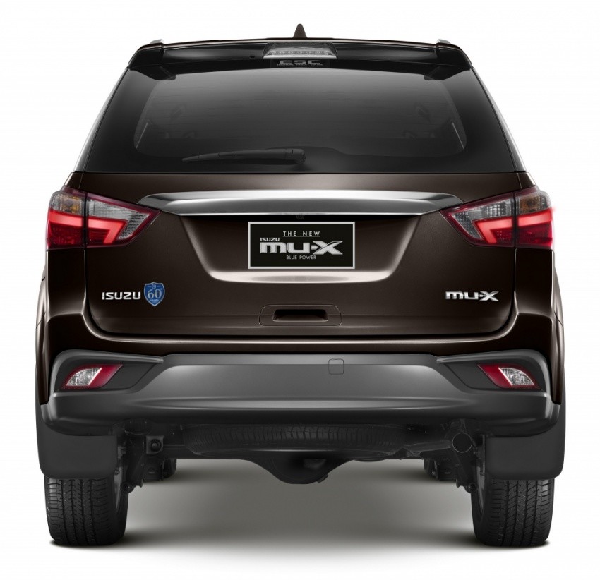 Isuzu India to Launch of MU-X SUV Side Rear Profile