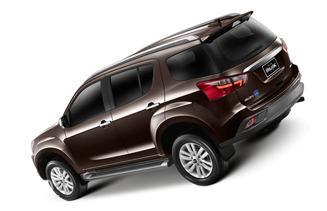 Isuzu India to Launch of MU-X SUV Side Rear Profile