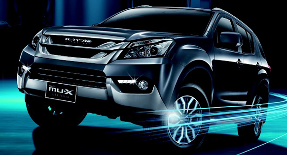 Isuzu MU-X SUV has been spotted at the Indian roads