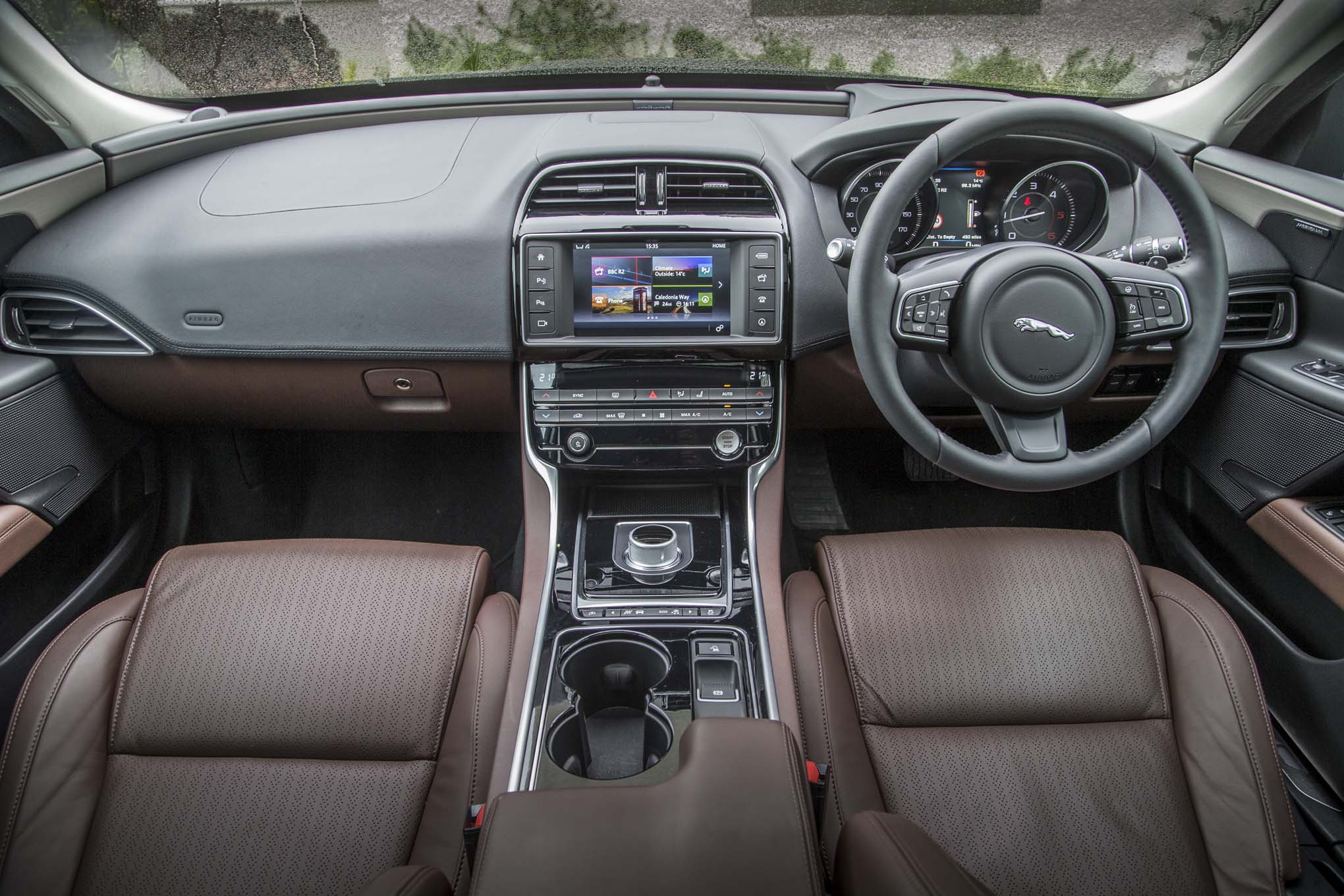 Jaguar XE Petrol Version Price Slashed by INR 2.65 Lakh Interior Dashboard Profile