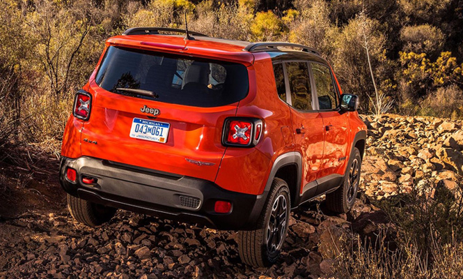 Jeep Renegade Facelift Rear