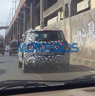 Jeep Renegade compact SUV imported for  homologation