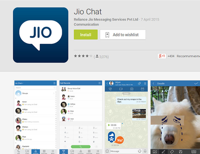 Jio Chat