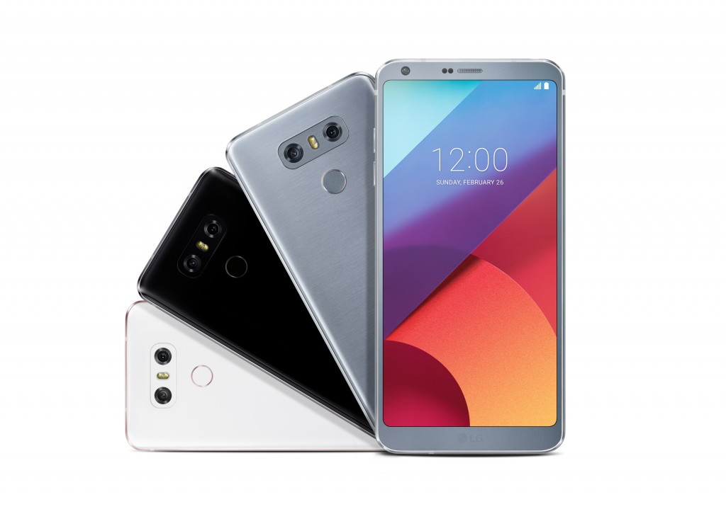 LG G6 will be accessible in Astro Black, Ice Platinum, and Mystic White.