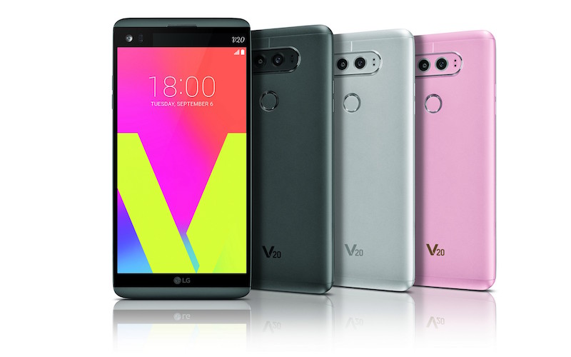 LG V20 color variants