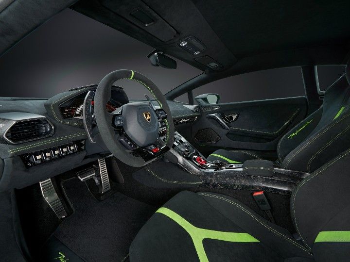 Lamborghini Huracan Performante India Inside the Cabin View 