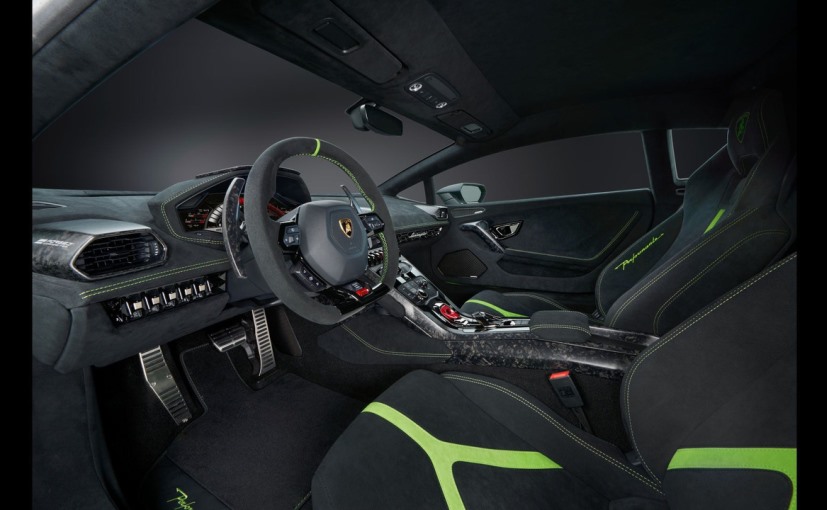 Lamborghini to Launch Huracan Performante in India Inside the Cabin View
