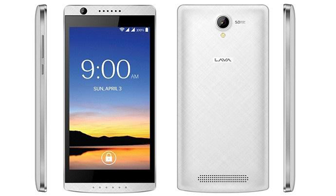 Lava A56 smartphone