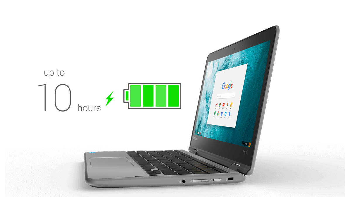 Lenovo Flex 11 is capable of providing up to 10 Hours of battery life