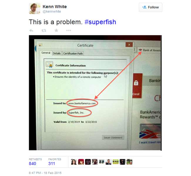 Lenovo Becomes Phishy with Superfish