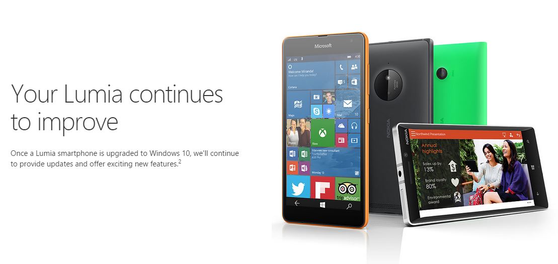 Lumia will Improve Itself with expected Windows 10