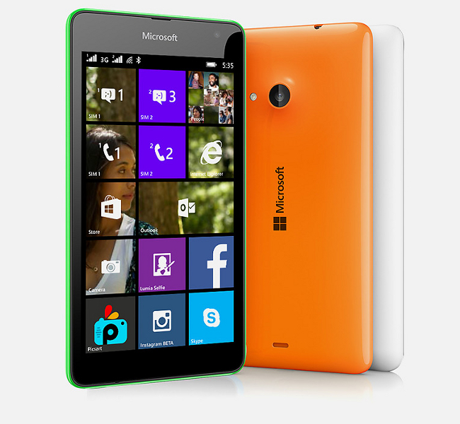 Microsoft Lumia 535 Dual SIM India Launch