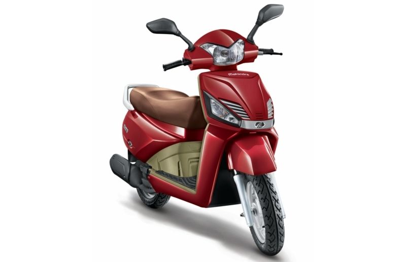 Mahindra Gusto Crimson Matte Red