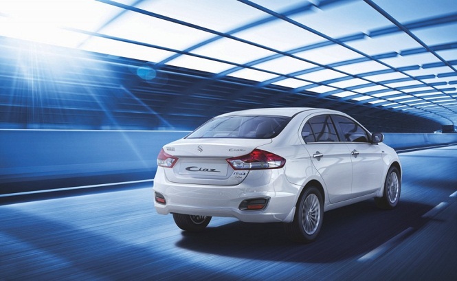 Maruti Ciaz SHVS Rear End Maruti Ciaz SHVS Rear End