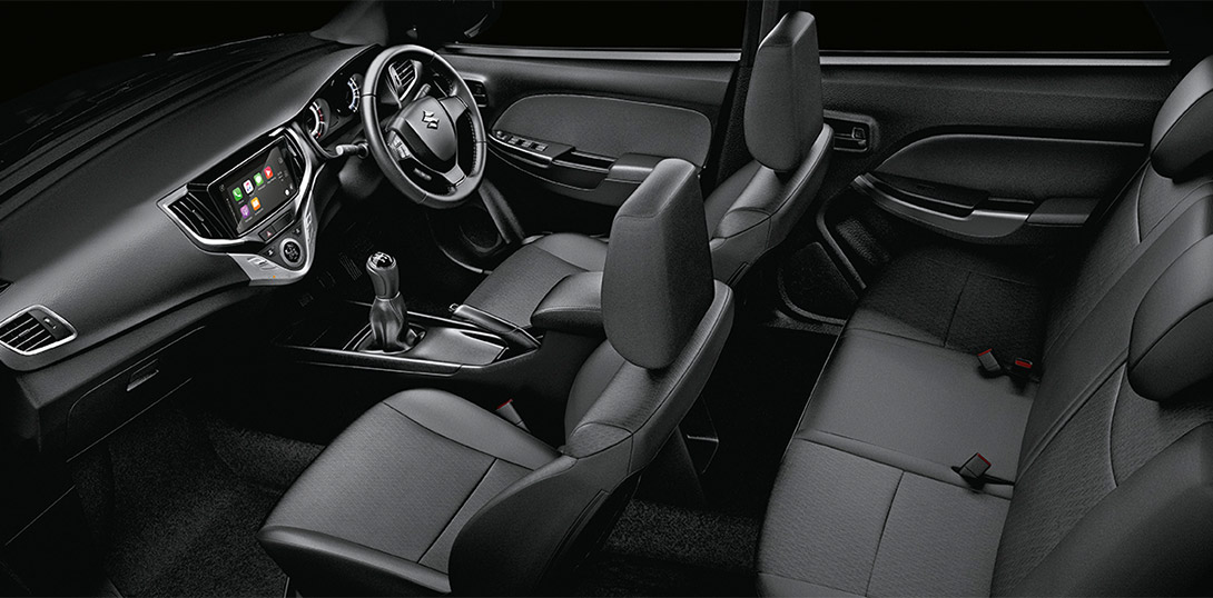 Maruti Suzuki Baleno RS Interior Space