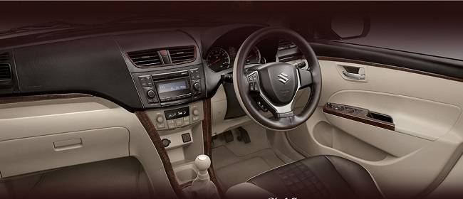 Maruti Suzuki Swift Dzire Allure Edition Interior Dashboard Profile