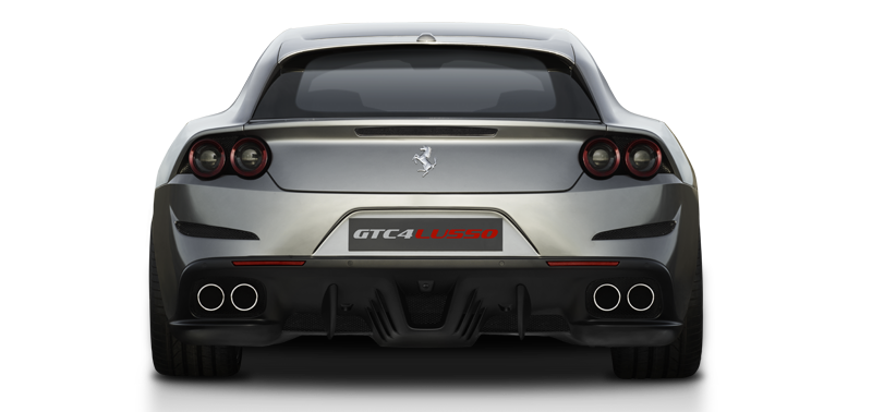 Ferrari GTC4Lusso rear profile