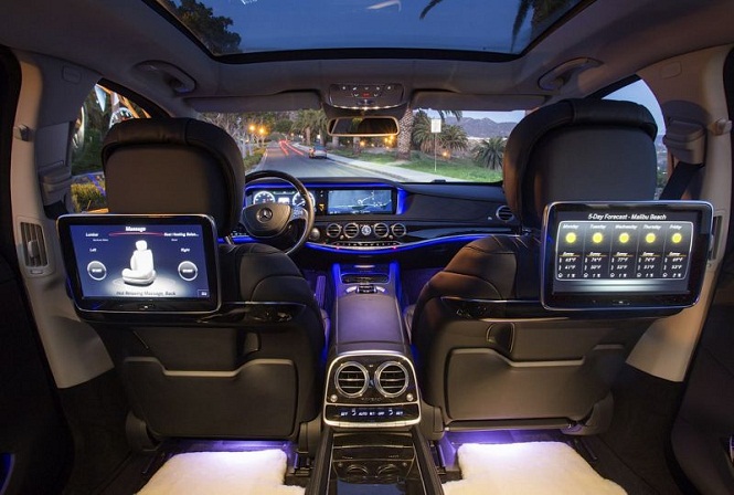 Mercedes Maybach S600 Interior