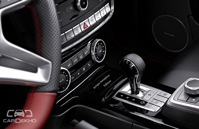 Mercedes-Benz G-Class Designo Manufaktur Edition Interior Center Console Gear Knob