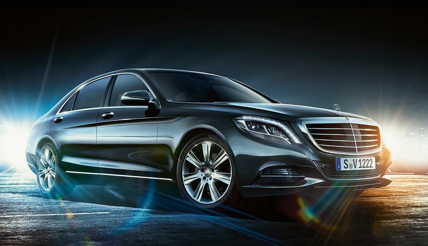 Mercedes-Benz S-Class Connoisseur Edition India front side profile Mercedes-Benz S-Class Connoisseur Edition India front side profile