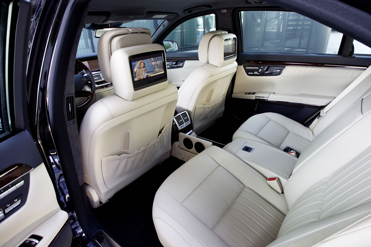 Mercedes S Class Pullman Interior