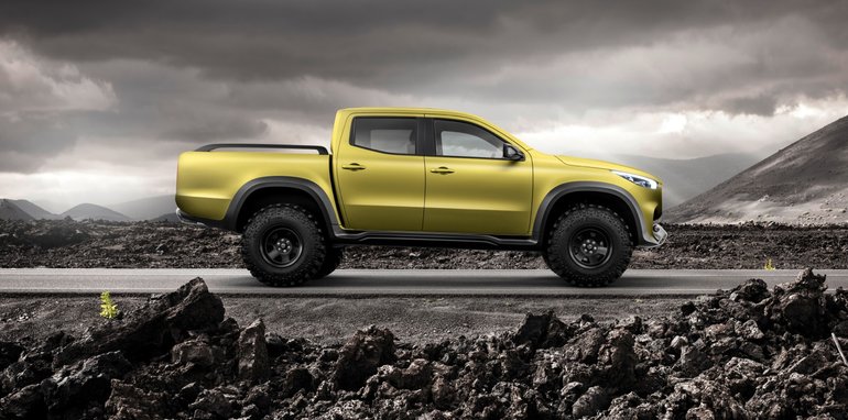 Mercedes-Benz Powerful Adventure Pickup Revealed
