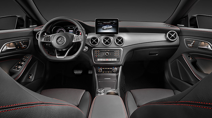 Mercedes Benz CLA facelift with redesigned cabin