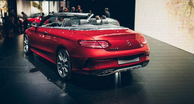 Mercedes Benz reveals new convertible car to C Class sibling