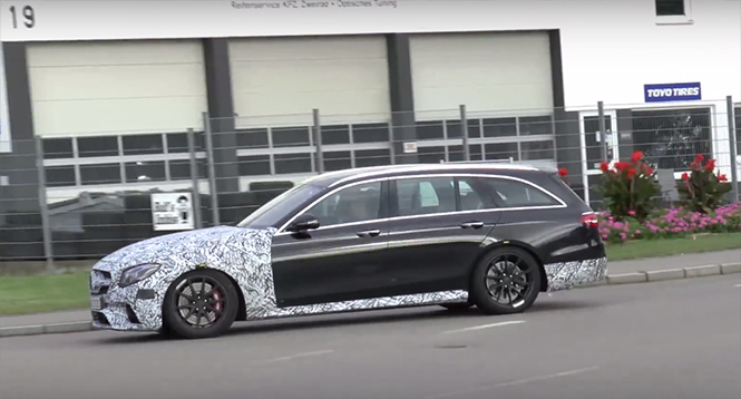 Mercedes-AMG E63 Estate Side Profile