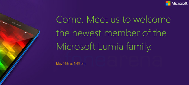 Invite for Microsoft Lumia 540 Dual SIM India Launch
