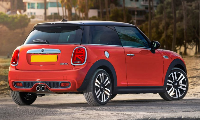 Mini Cooper facelift rear