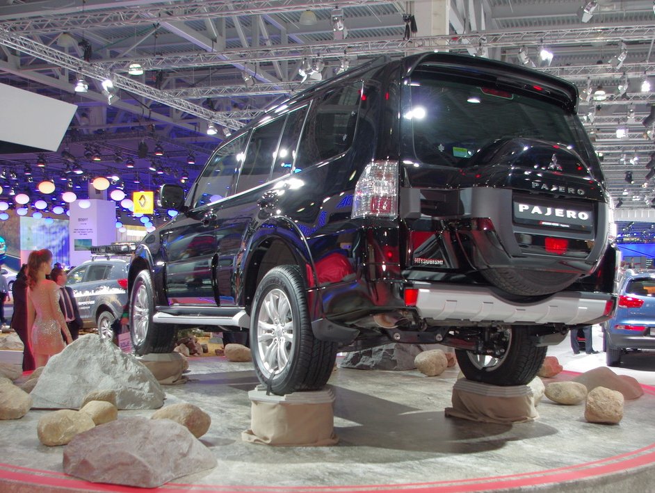 Mitsubishi Pajero Facelift