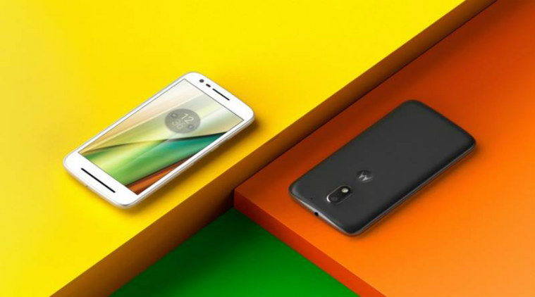 Moto E4 Plus back and front