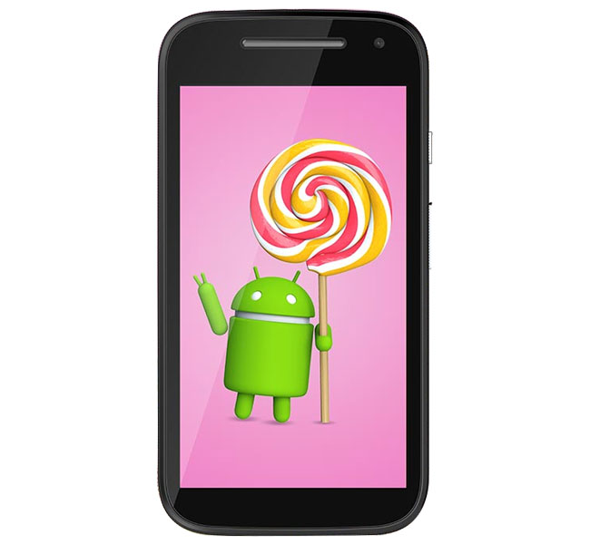 Moto E Gen 2 with Android Lollipop