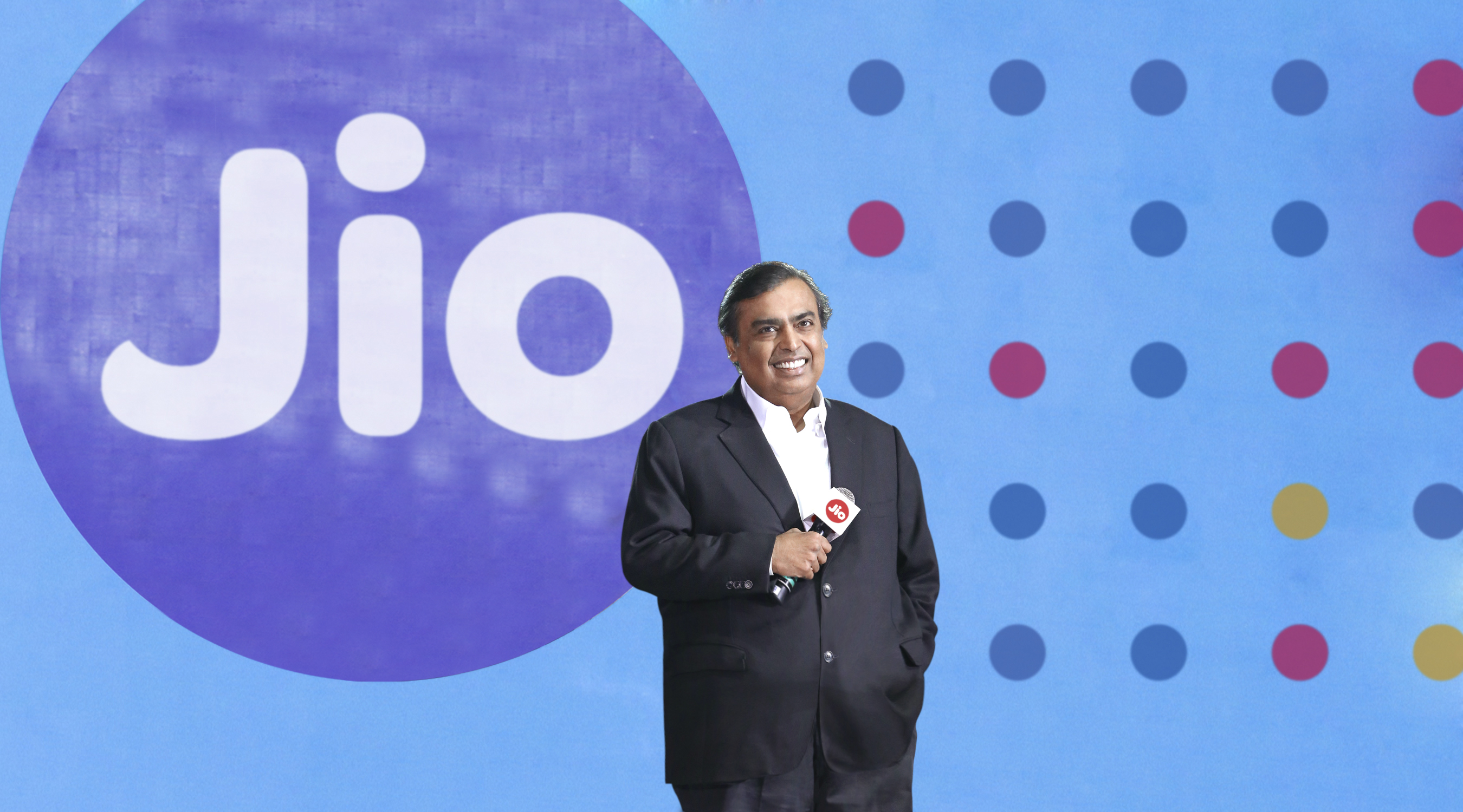 Mukesh Ambani, the CEO of Reliance Industries announced that Reliance Jio will provide fastest internet service in India