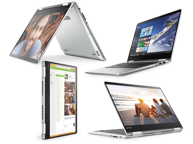 Multimodes of Lenovo Yoga 710 laptop