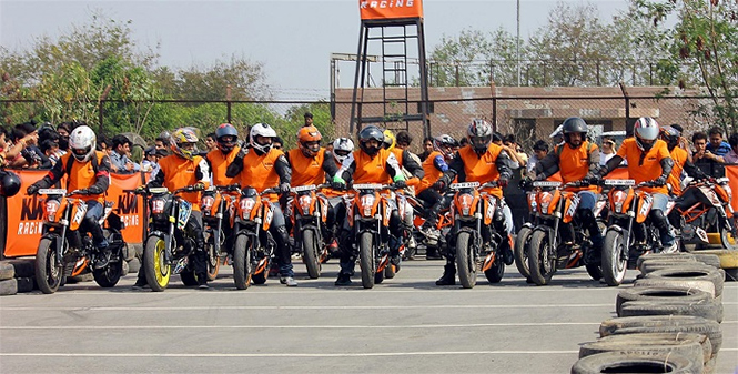 KTM Orange Day Mumbai