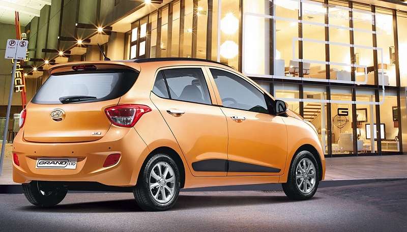 New 2017 Hyundai Grand i10 Facelift Side Rear Profile