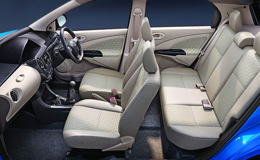 New 2017 Dual-tone Toyota Etios Liva India Interior Profile