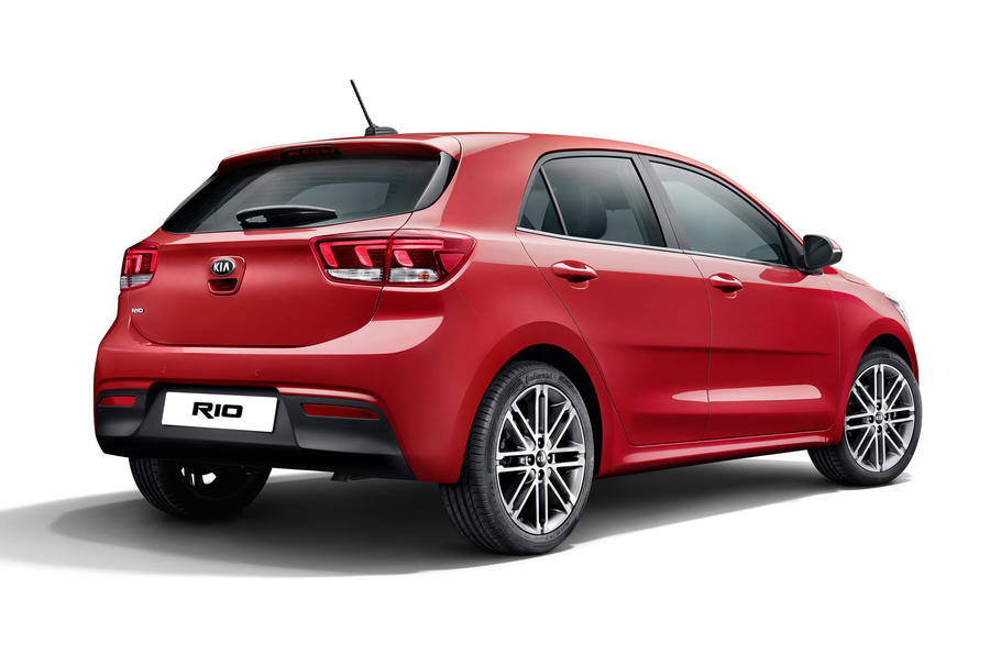 Next Generation Kia Rio rear Profile