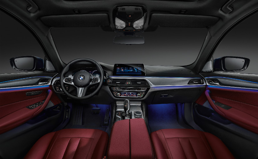 Next-Gen Long Wheelbase BMW 5-Series Displayed at Shanghai Auto Show Interior Dashboard Profile