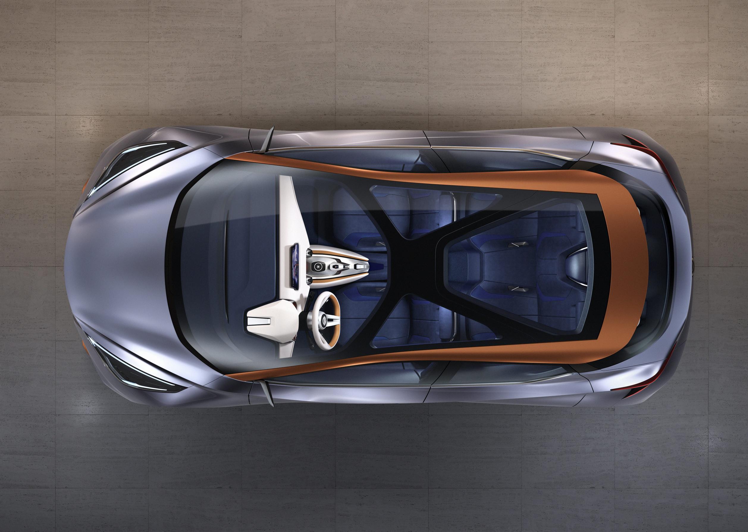 Next-gen 2017 Nissan Micra top view Next-gen 2017 Nissan Micra top view