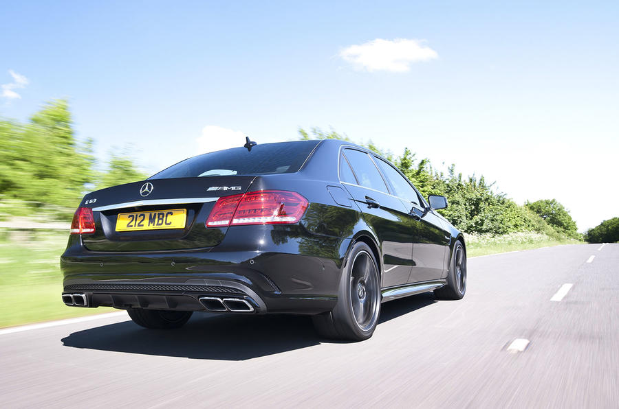 Next generation Mercedes AMG E63 Rear Profile