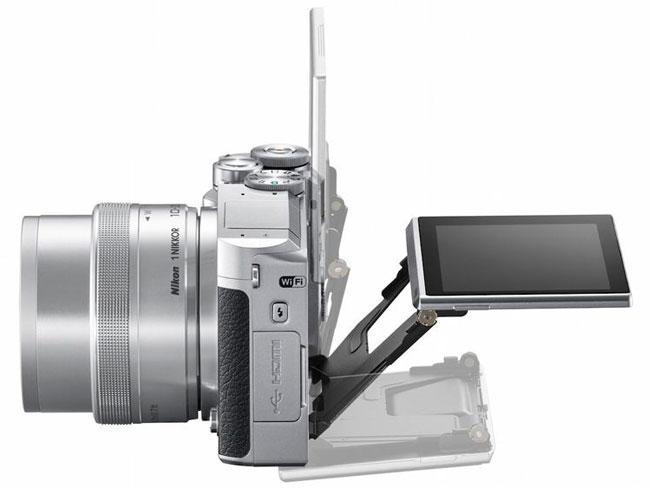 Nikon 1 J5 Mirrorless Camera with LCD Display
