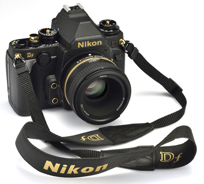 Nikon Df DSLR Gold-Plated camera