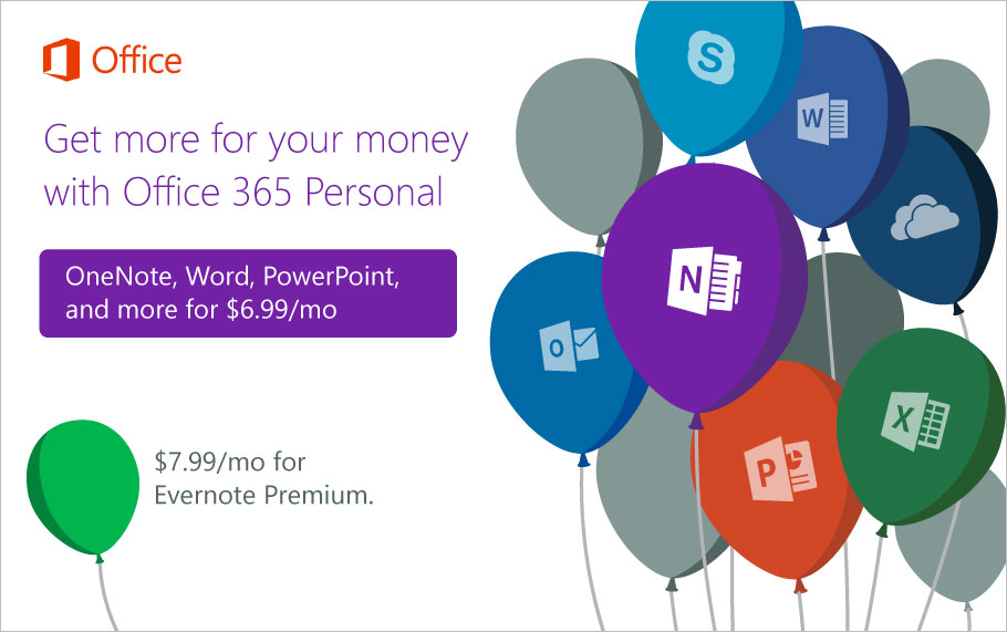 Now Office 365 comes with OneNote