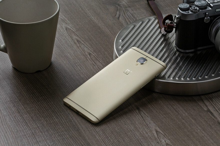 OnePlus 3 Soft Gold Color Variant