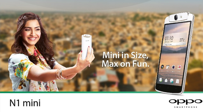 Oppo N1 mini Invite for India launch