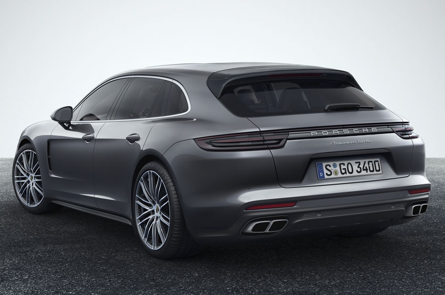 Porsche Panamera ST from rear end